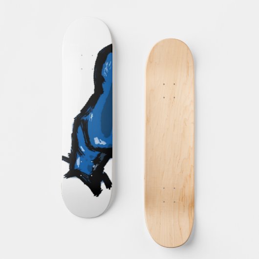 Wolf skateboard (Voorkant)