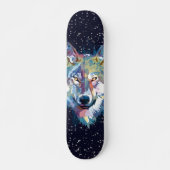 Wolf Skateboard - Dark Wolf Skateboard (Voorkant)