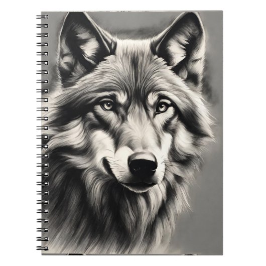 Wolf Sketch Notitieboek (Voorkant)