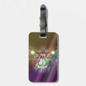 Wolf Skull Bagagelabel (Achterkant verticaal)