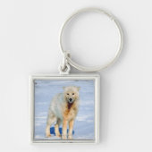 Wolf Sleutelhanger (Voorkant)