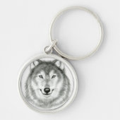 Wolf Sleutelhanger (Voorkant)