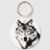 Wolf Sleutelhanger (Voorkant)
