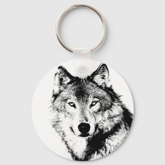 Wolf Sleutelhanger (Voorkant)