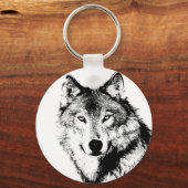 Wolf Sleutelhanger (Voorkant)