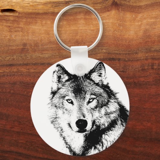 Wolf Sleutelhanger (Voorkant)