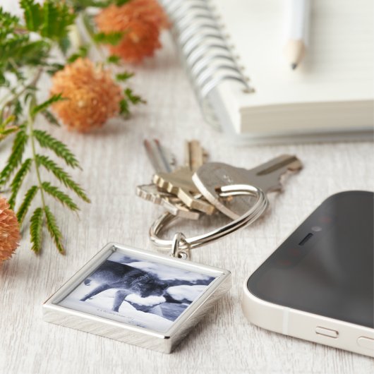 Wolf Sleutelhanger (Zijkant)