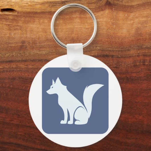 Wolf Sleutelhanger (Voorkant)