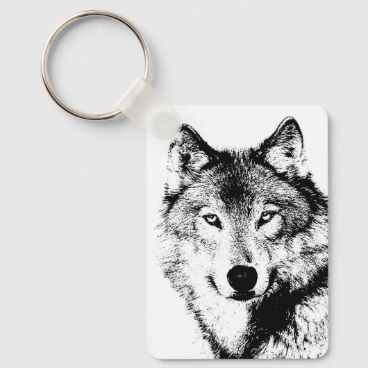 Wolf Sleutelhanger (Voorkant)