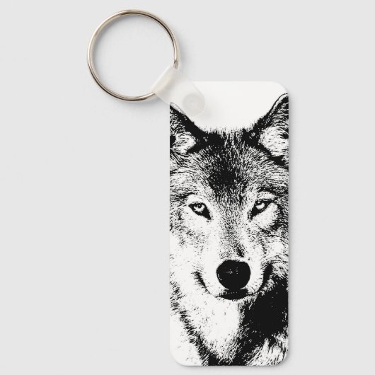 Wolf Sleutelhanger (Voorkant)