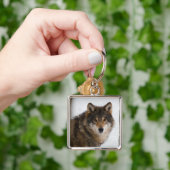 Wolf Sleutelhanger (Hand)
