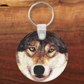Wolf Sleutelhanger (Voorkant)