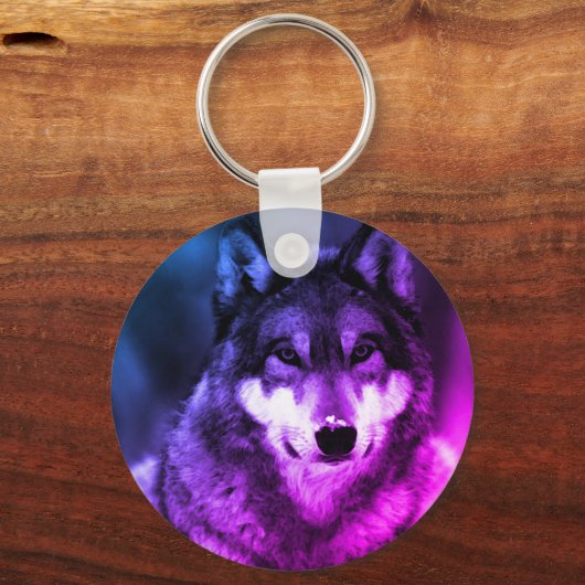 Wolf Sleutelhanger (Voorkant)