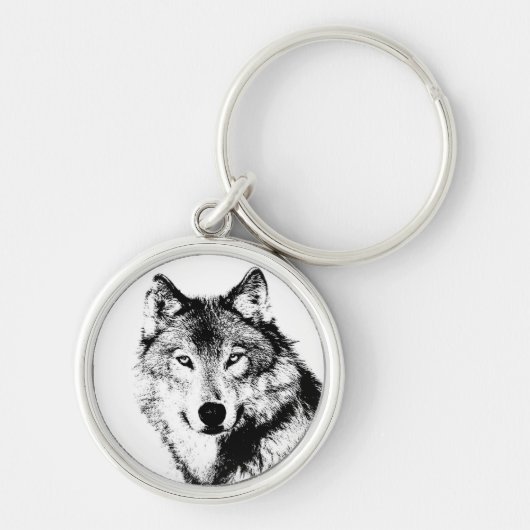 Wolf Sleutelhanger (Voorkant)