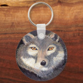 Wolf Sleutelhanger (Voorkant)