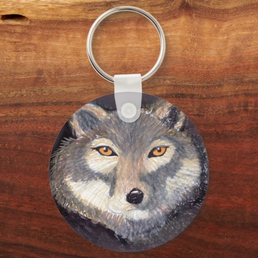 Wolf Sleutelhanger (Voorkant)