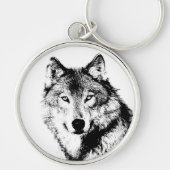 Wolf Sleutelhanger (Voorkant)