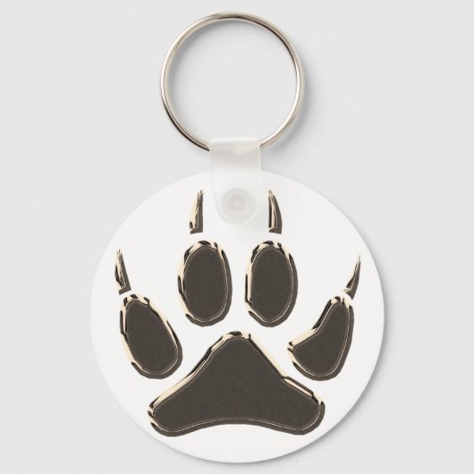 wolf sleutelhanger (Voorkant)