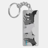 Wolf Sleutelhanger (Voorkant Links)