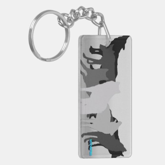 Wolf Sleutelhanger (Voorkant Links)