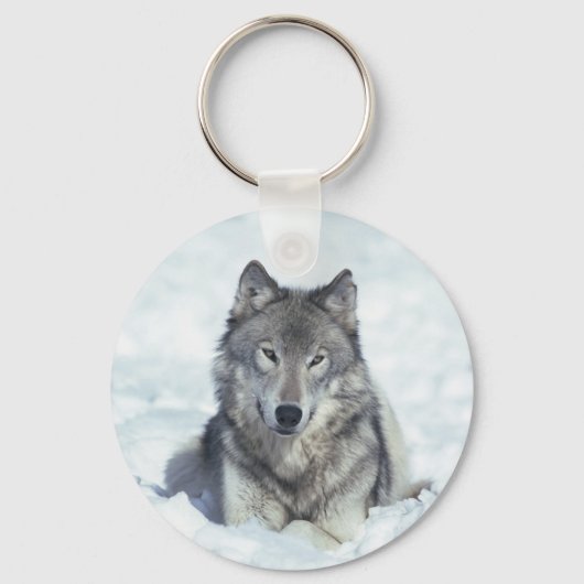 Wolf Sleutelhanger (Voorkant)