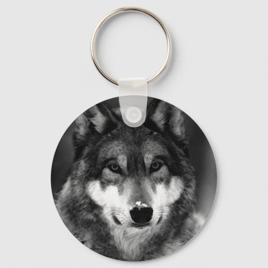 Wolf Sleutelhanger (Voorkant)