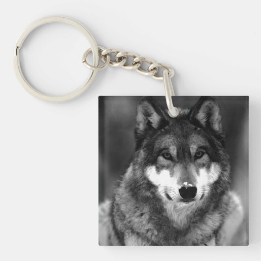 Wolf Sleutelhanger (voorkant)