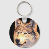 Wolf Sleutelhanger (Voorkant)