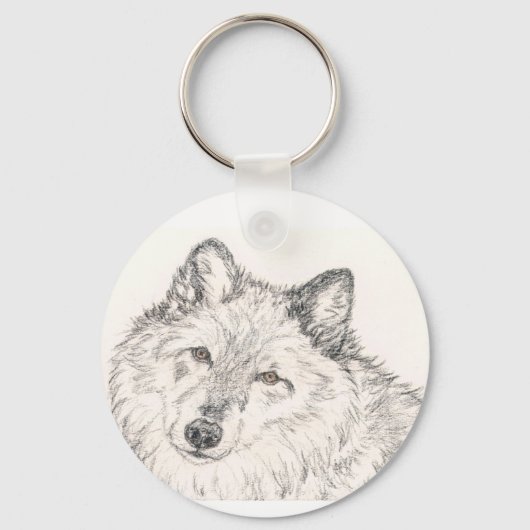 Wolf Sleutelhanger Alpha Vrouw (Voorkant)
