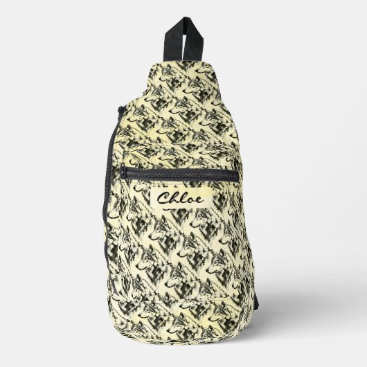 Wolf Sling Bag (Voorkant)