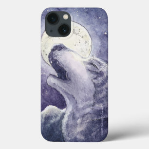 Wolf Song iPhone 7/8 Hoesje. Orig. Waterverf Art. Case-Mate iPhone Case