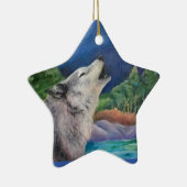 Wolf Song Ornament (Rechts)