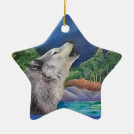 Wolf Song Ornament