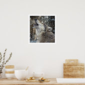 Wolf Song - Pastel Poster (Keuken)