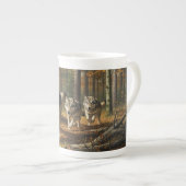 Wolf Specialty Mug style 1 Porselein Kop (Voorkant rechts)