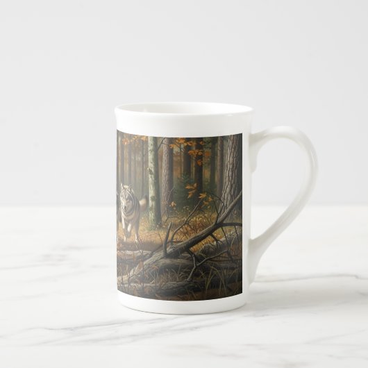 Wolf Specialty Mug style 1 Porselein Kop (Rechts)