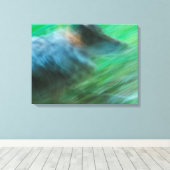 Wolf Speed 24" x 18", 1,5", Enkel Canvas Afdruk (Insitu (Houten vloer))