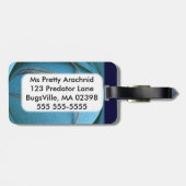 Wolf Spider ~ Bagagelabel (Achterkant horizontaal)