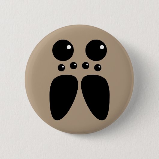 Wolf Spider Face Button (Voorkant)