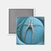 Wolf Spider ~ magneet (Voorkant / Achterkant)