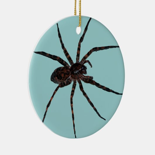 Wolf Spider-sierplant Keramisch Ornament (Rechts)