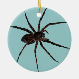 Wolf Spider-sierplant Keramisch Ornament
