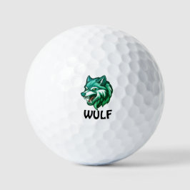 Wolf Spin | Fierce tafeltennis spirit ontwerp Golfballen