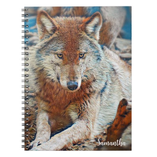 Wolf Spiral notitieboek (Voorkant)