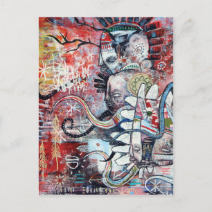 Wolf Spirit Briefkaart