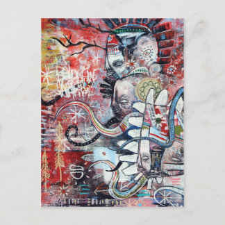 Wolf Spirit Briefkaart