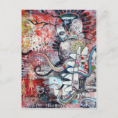 Wolf Spirit Briefkaart (Voorkant)