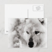 Wolf Spirit Briefkaart (Voorkant / Achterkant)
