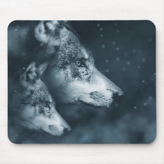 Wolf Spirit Custom Muismat (Voorkant)