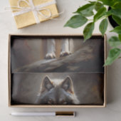 Wolf Spirit Decoupage Tissuepapier (Geschenk)